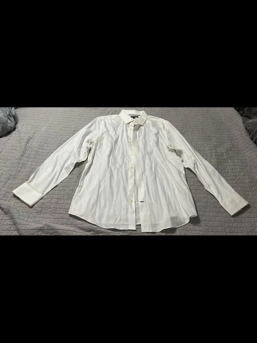 Banana Republic Men's White Dress Shirt